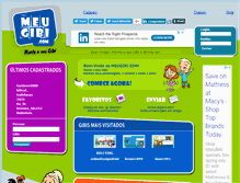 Tablet Screenshot of meugibi.com